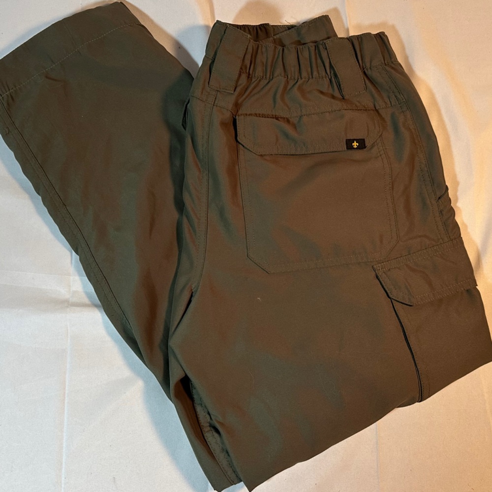 Official Boy Scout of America Uniform Switchback pants relaxed small